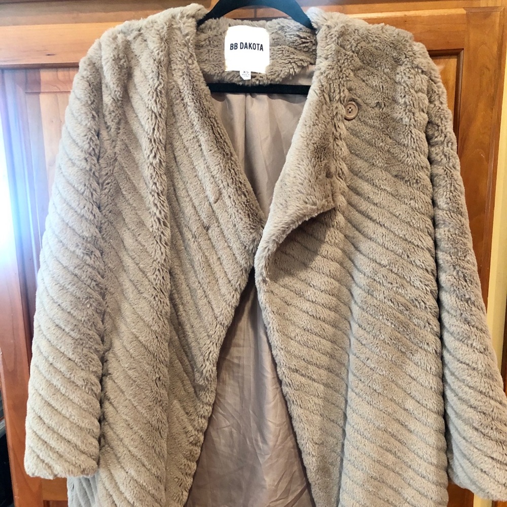 BB Dakota Faux Fur Coat